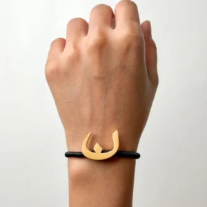 String Initial Bracelet ن